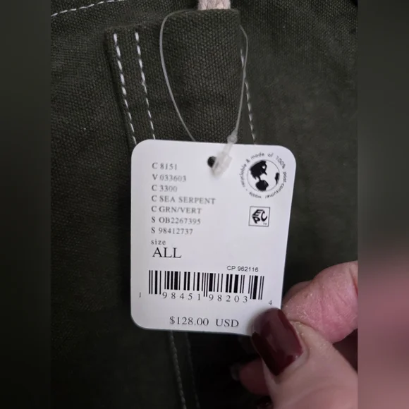 NWT Free People Been There Badge Tote - Picture 8 of 11